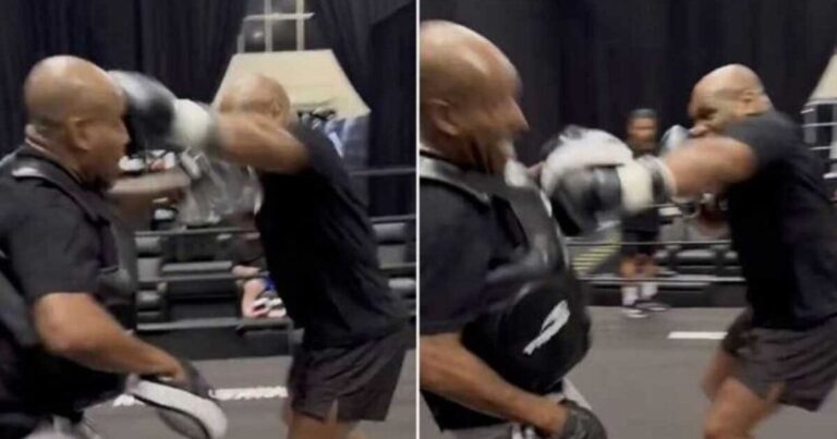 Tyson issue spotted in latest training video for Paul fight | Boxing | Sport