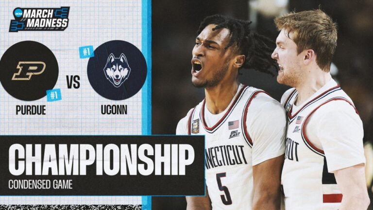 UConn vs. Purdue – 2024 men’s National Championship extended highlights